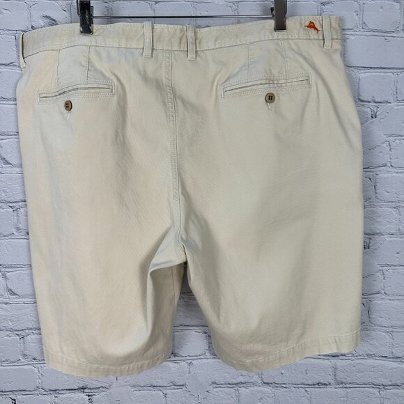 Tommy Bahama Lightweight Corduroy 10 Inch Shorts, Size 42, Bleached Sand Beige - Picture 5 of 8